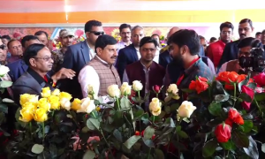 भोपाल में मुख्यमंत्री डॉ. मोहन यादव ने पुष्प प्रदर्शनी का शुभारंभ किया